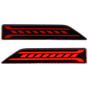 Réflecteur de pare-chocs arrière LED rouge 12V pour Veloz 2015-2016, DRL pour Avanza, feu stop, clignotant - Product Image 2