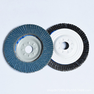 Disque de polissage à lamelles de 4 pouces en corindon de zirconium épaissi pour le polissage de l'acier inoxydable - Product Image 3