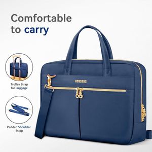 Échantillon gratuit : Sacoche pour ordinateur portable pour femme, organiseur de documents professionnel pour ordinateurs portables de 13,3, 14 et 15,6 pouces, sacs à bandoulière - Product Image 5