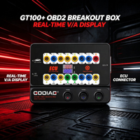 Herramienta OBD2 CANBUS GODIAG 12V-24V GT100+ Conector de Banco de ECU con Pantalla Electrónica de Corriente para Diagnóstico de Vehículos