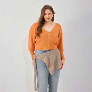 Chal/Bufanda/Capa 3 en 1 Versátil de Punto Calado Vintage de Lujo, Ajustable, con Diseño Floral, para Otoño/Primavera 2026 - Product Image 1