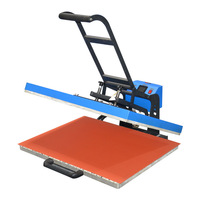 Máquina de prensado en caliente de transferencia de calor de alta presión directa de fábrica 38*38CM DIY camiseta Impresión de ropa nueva impresora plana prendas