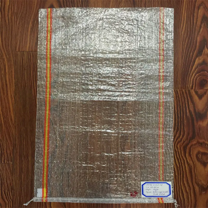 पीपी tejido saco पैरा granossaco plastico transparente exportacion एक पनामा, पारदर्शी प्लास्टिक बीन बैग