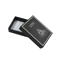 Boîte cadeau en carton noir avec fermeture magnétique, personnalisée en usine, de luxe, faite à la main, avec insert en EVA, emballage haut de gamme