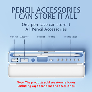 Estuche de Almacenamiento Portátil y Ecológico para Lápiz de <span class=keywords><strong>iPad</strong></span>, Hecho de Silicona y Plástico - Product Image 2