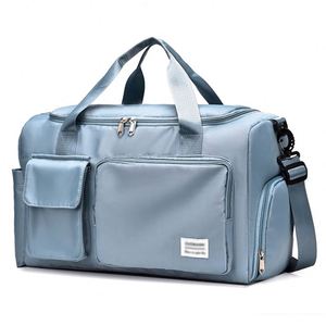 Sac de sport Ys91 grande capacité avec compartiment à chaussures et poche humide, personnalisable avec logo, sac de voyage portable avec poignées - Product Image 6