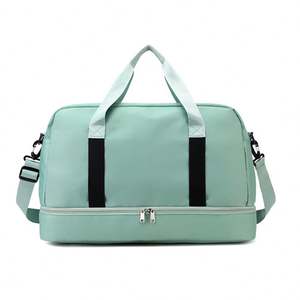 Sac de sport de grande capacité, imperméable, séparation sec/humide, sac de yoga, compartiment à chaussures indépendant - Product Image 2