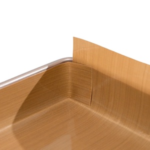 Tapis <span class=keywords><strong>de</strong></span> cuisson en tissu <span class=keywords><strong>de</strong></span> <span class=keywords><strong>fibre</strong></span> <span class=keywords><strong>de</strong></span> <span class=keywords><strong>verre</strong></span> PTFE antiadhésif pour burgers, macarons et autres préparations culinaires en extérieur - Product Image 2