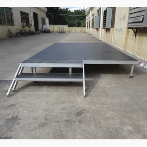 High quality aluminum modular stage collapsible concert height adjustable stage - Product Image 2