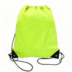 Lightweight Sports <b>Backpack</b> for Soccer Portable Tear-Resistant <b>Drawstring</b> Gym Sack With Metal Eyelets - Product Image 1