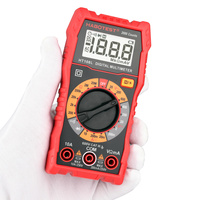 Testeur de type mini Habotest, outils électriques, multimètre numérique, affichage à 3 chiffres, plage 600V/10A, certifié CE, HT108L