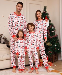 Pijamas Navideños 2026, Conjunto de Ropa de Dormir de Manga Larga para el Hogar, Pijamas Navideños para la Familia - Product Image 1