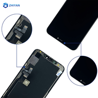 Écran LCD et numériseur ZHIYAN en promotion, assemblage complet avec châssis 6,5 pouces, garantie 1 an pour iPhone 11 Pro Max GX, vente en gros d'écrans mobiles