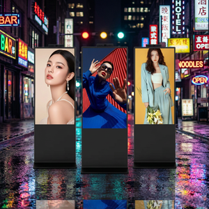 Machine publicitaire numérique holographique 3D de 75 pouces avec <span class=keywords><strong>intelligence</strong></span> <span class=keywords><strong>artificielle</strong></span>, luminosité 400 cd/m², lecteur publicitaire à écran IA - Product Image 3