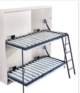 Letto a Scomparsa a Parete Pieghevole: Letto a Castello per Studenti Due in Uno, Letto Matrimoniale a Scomparsa Genitore-Figlio per Piccoli Spazi - Product Image 5