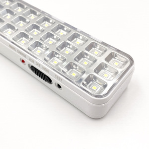 ABS 30 pz luci di <span class=keywords><strong>emergenza</strong></span> <span class=keywords><strong>LED</strong></span> luce da parete con batteria ricaricabile al litio <span class=keywords><strong>lampada</strong></span> da campeggio portatile di <span class=keywords><strong>emergenza</strong></span> - Product Image 4