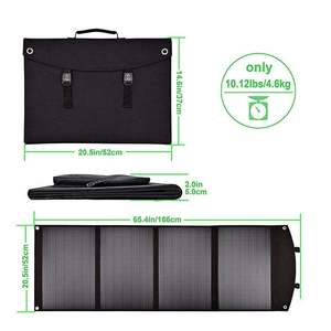 กระเป๋าพลังงานแสงอาทิตย์แบบพับได้ 100W 120W 200W 300 วัตต์ สำหรับการตั้งแคมป์กลางแจ้ง - Product Image 3