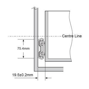 Sneida 1500Mm Vergrendelingslade Glijbanen Rails Glijdt Buiten Camping Keuken Rv Zware Belasting 225Kg Lade Glijbaan