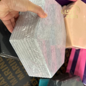 แผงอะคูสติกสีชมพูเทาหกเหลี่ยม-12แพ็คออกแบบ DIY ไอเดียสำหรับสตูดิโอตกแต่งสำนักงานตัด<span class=keywords><strong>เสียง</strong></span>รบกวน - Product Image 2