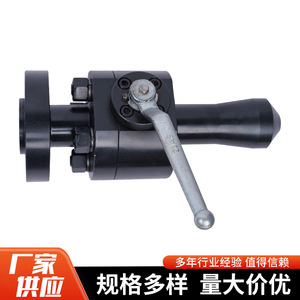 Yuzhou <b>Machinery</b> Flanged High Pressure <b>Ball</b> Valve 700 psi 1 In Carbon Steel Regulating Type For Mixed Liquids - Product Image 4