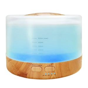 Lámpara Led ultrasónica para aromaterapia, humidificadores de niebla fría para bebés, para dormitorio, Control remoto, música, difusor de aceite esencial - Product Image 1