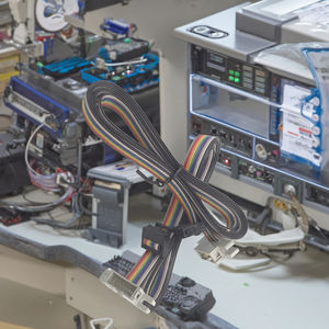 YZlink UL2651 10p şerit esnek düz renk kabloları aralığı 2*5p çift kafa 2.54mm aralığı konektörü IDC 10p ekran kablosu - Product Image 6