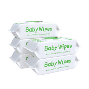 En gros non parfumé l'eau lingettes bébé lingettes doux matériaux sensibles nouveau-né livraison bébé lingettes échantillons babywipes <span class=keywords><strong>humide</strong></span> serviette distribuer - Product Image 4
