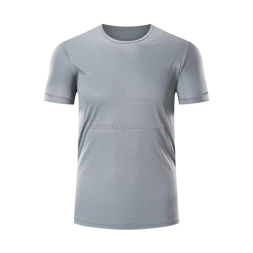Hoge Kwaliteit Polyester Heren Running T-Shirt Heren Zomer T-Shirt Plus Size T-Shirt Sport Snel Droog Ademende Tops