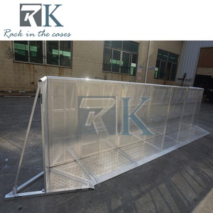Interlocking Cable Ramp Concert Used Cable Control Barrier Stainless Crowd Control Barrier for Events Use - Product Image 5