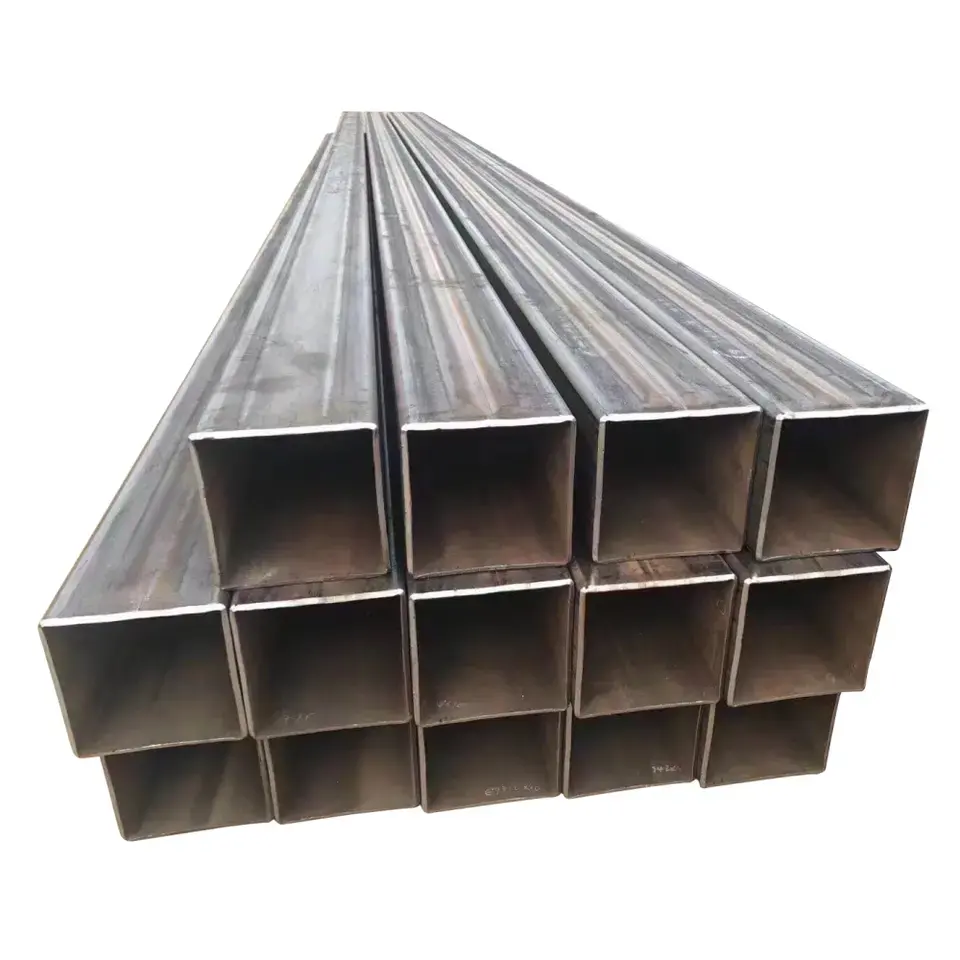 Tuyau en fer galvanisé Structure en acier ferraille Matériaux de construction Tuyau en acier soudé