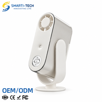 Nouvelle R&D pour l'été 2027 : Mini ventilateur de bureau portable USB rechargeable 3600 mAh, silencieux, avec fonction brumisateur, idéal pour le bureau, la maison et l'hôtel
