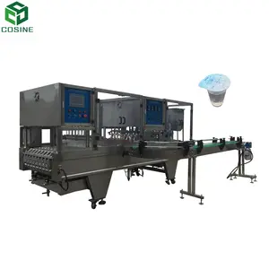 Automatic Water K Yogurt Jelly Cup Filling And Sealing Machine