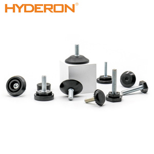 <b>Adjustable</b> Feet Injection Molded Plastic Furniture Levelers For <b>Tables</b> Chairs Support Pads - Product Image 2