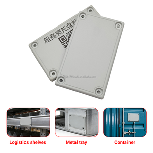 Étiquette de palette à coque rigide UHF, personnalisation de la couleur commandée en usine, étiquette RFID ISO18000-6C pour la gestion des actifs et le suivi - Product Image 4