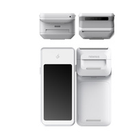 PDA de poche avec Android 11 OS Max 4G + 64G Mémoire intégrée 58mm bluetooth Imprimante thermique Mini Terminal POS pour la commande