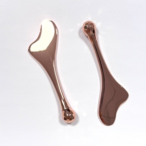 Masajeador Facial de Oro Rosa, Herramienta de Belleza para el Cuidado de los Ojos, para Lifting Facial y Relajación - Product Image 3