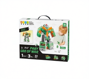 Paby God Of War Kit di modellismo in plastica da 33 pezzi per bambini dai 4 ai 6 anni - Product Image 1