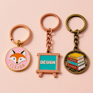 Porte-clés en métal de qualité supérieure, qualité fiable, conceptions personnalisées bienvenue, tarifs de gros compétitifs, spécialiste de la commande en gros. - Product Image 2