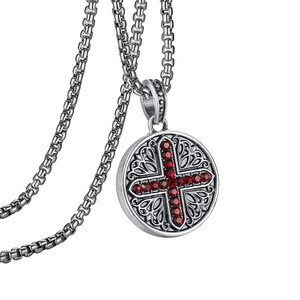 Collar para parejas más vendido en el extranjero, colgante para hombre, collar estilo europeo <span class=keywords><strong>y</strong></span> americano, accesorios para hombre <span class=keywords><strong>y</strong></span> mujer, h - Product Image 4