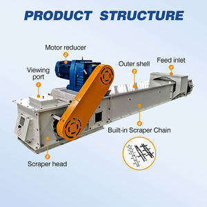 Kömür tozu malzemeleri vb. Için ayarlanabilir kömür madenciliği için yüksek verimli otomatik dalgıç kazıyıcı konveyör zinciri güçlendirilmiştir. - Product Image 3