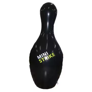 Ballons publicitaires gonflables de bowling de 5 m avec logo sérigraphié pour la promotion sportive et les salles de sport - Product Image 1