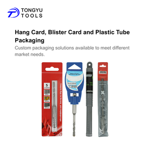 SDS Plus Masonry <strong>Drill</strong> <strong>Bit</strong> with Tungsten <strong>Carbide</strong> Tip, Concrete Granite Drilling <strong>Bit</strong> for Rotary Hammer - Product Image 6