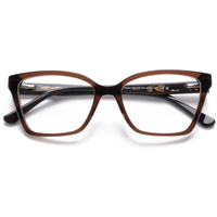 Elan Optical YB8513 Monture de lunettes rectangulaire de qualité supérieure pour femme, monture intégrale en acétate avec métal, livraison rapide