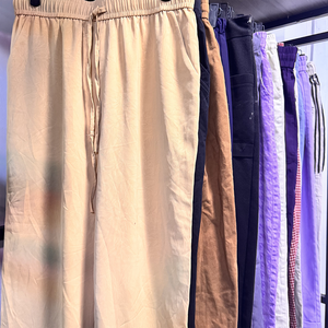 Pantalones deportivos usados al por mayor para <span class=keywords><strong>mujer</strong></span>, pacas <span class=keywords><strong>de</strong></span> <span class=keywords><strong>ropa</strong></span> usada, diseño holgado, pierna recta, cintura elástica, transpirables para fitness <span class=keywords><strong>y</strong></span> deportes. - Product Image 5