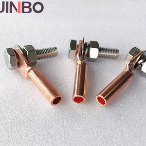 Borne de connexion de masse de qualité supérieure, à deux trous, en cuivre, avec goujon de cisaillement - Product Image 5