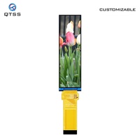 QTSS 3,38 Zoll TFT LCD Display Modul 180x640 RGB SPI/MCU IPS LED Hintergrundbeleuchtung 16,7M Farben 600cd/m² Helligkeit