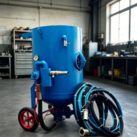Machine de sablage robuste avec commande conviviale pour une utilisation flexible en atelier