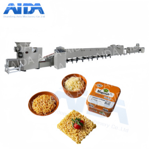 인도미 국수 기계 AIDA-300 튀김 인스턴트 국수 생산 라인 제조 공장 인스턴트 국수 가공 라인 - Product Image 1