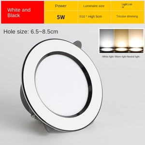 ไฟดาวน์ไลท์ LED ดาวน์ไลท์ LED 5W 12W 18W IP44 3CCT พื้นผิวทรงสี่เหลี่ยมเพรียวบาง - Product Image 6