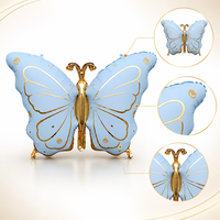 Ballon papillon en feuille mate, 79 x 53 cm